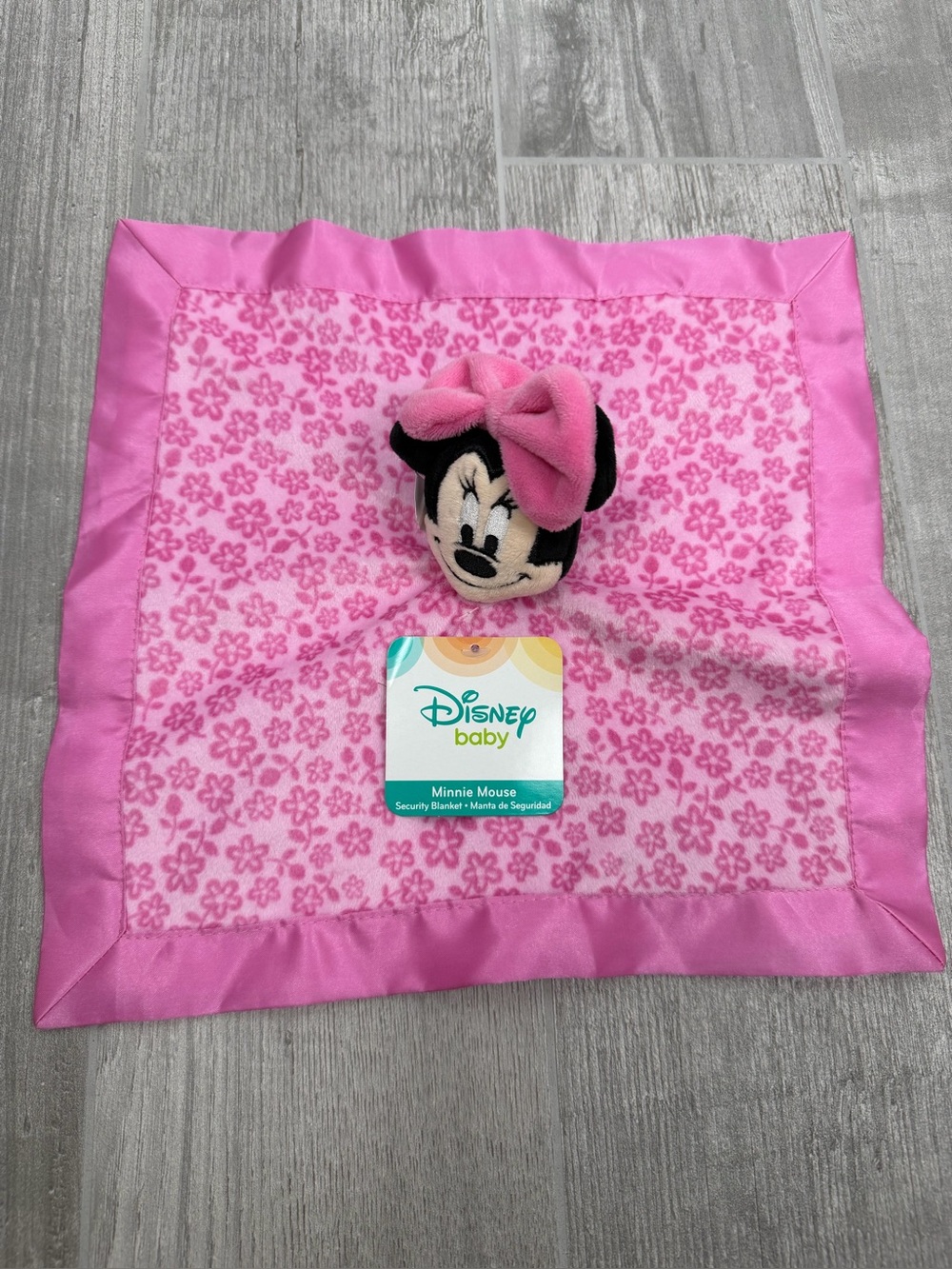 NWT Disney Baby Minnie Mouse security blanket